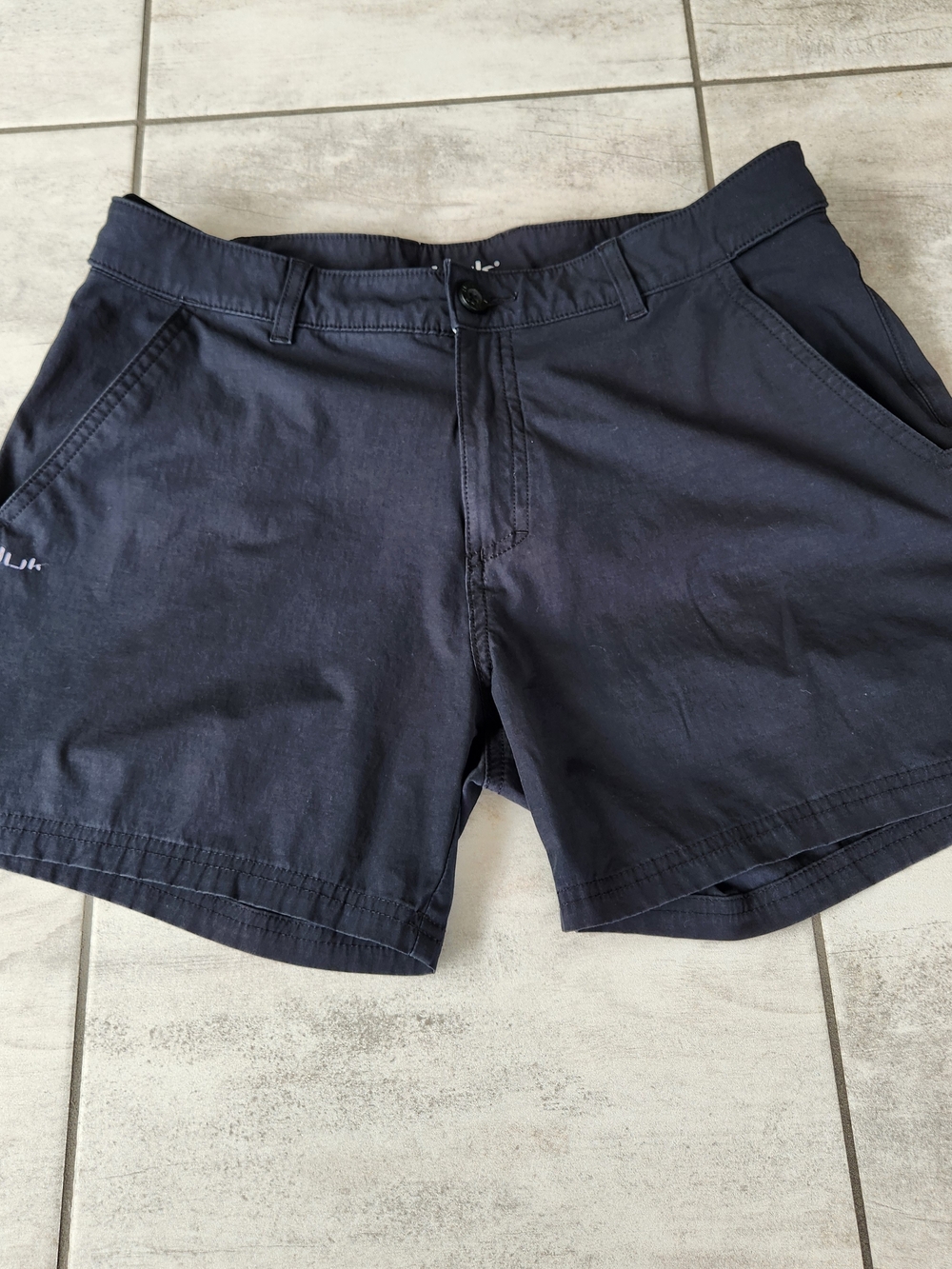 Huk Performance Fishing Shorts Womens Large Black Stretch Outdoor Hiking Boating